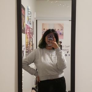 Grey Crew neck sweatshirt